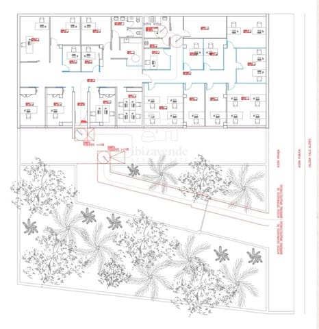 Bureau à louer à Ibiza ville - 800 € (Ref: 9454805)