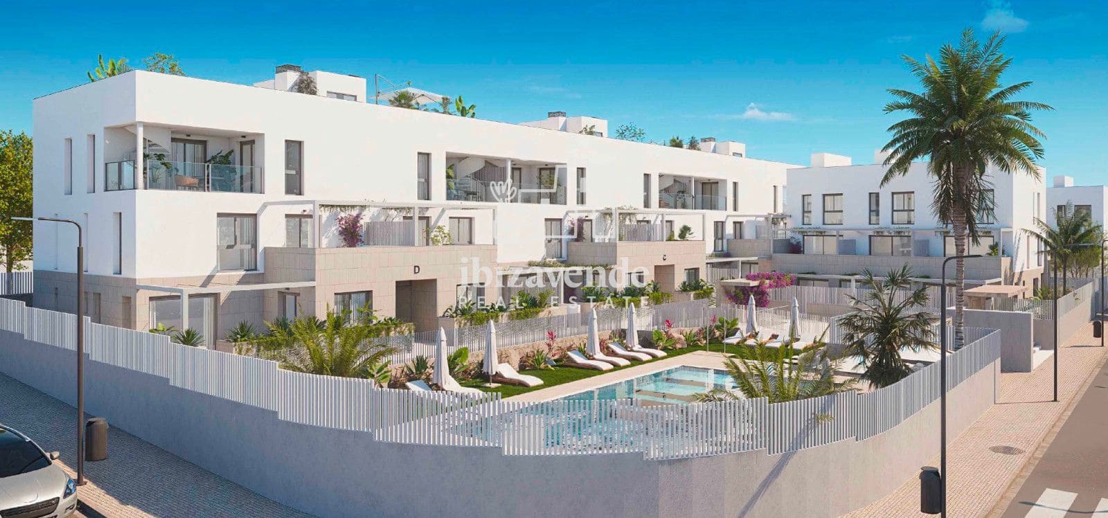 3 slaapkamer Penthouse te koop in Ibiza dorp met zwembad garage - € 705.000 (Ref: 9455666)