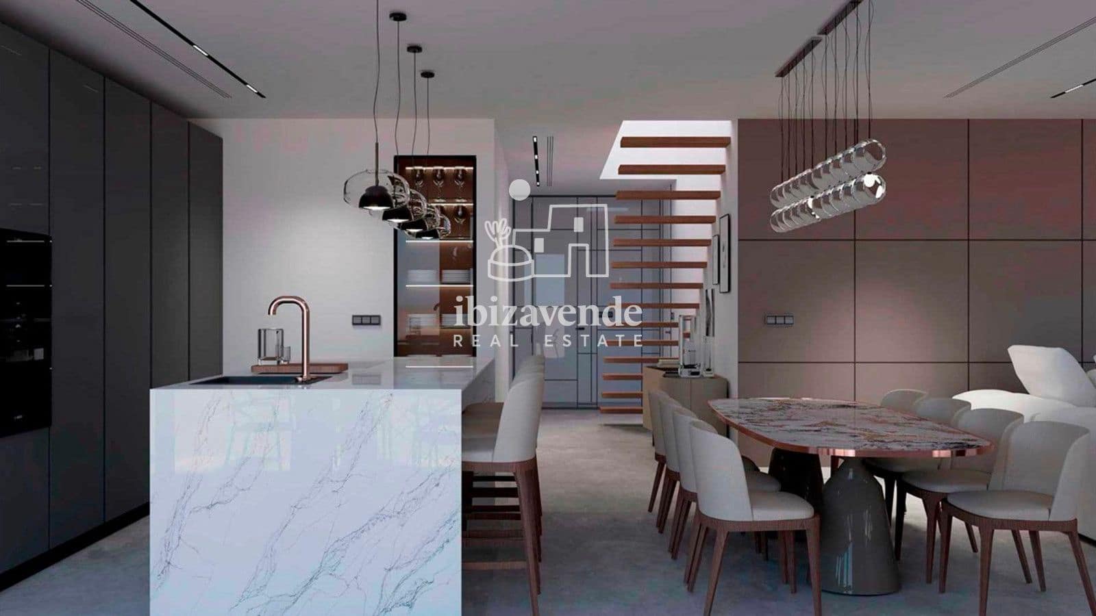 3 bedroom Flat for sale in Cala Gracio with pool garage - € 825,000 (Ref: 9519333)