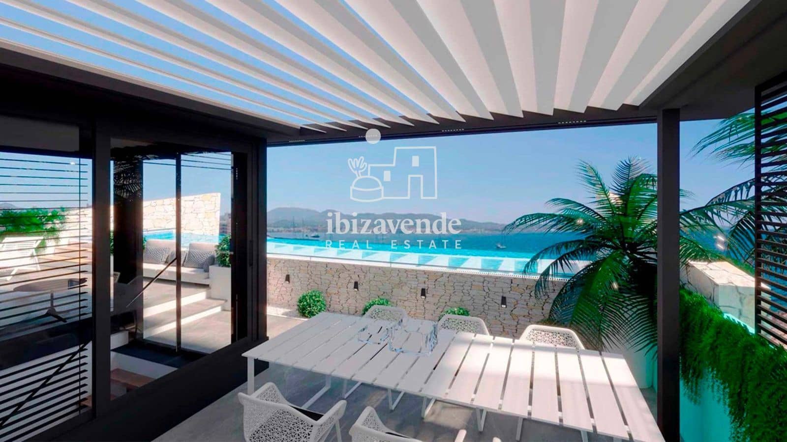 3 bedroom Flat for sale in Cala Gracio with pool garage - € 825,000 (Ref: 9519333)