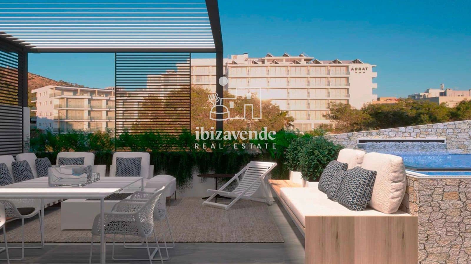 3 bedroom Flat for sale in Cala Gracio with pool garage - € 825,000 (Ref: 9519333)