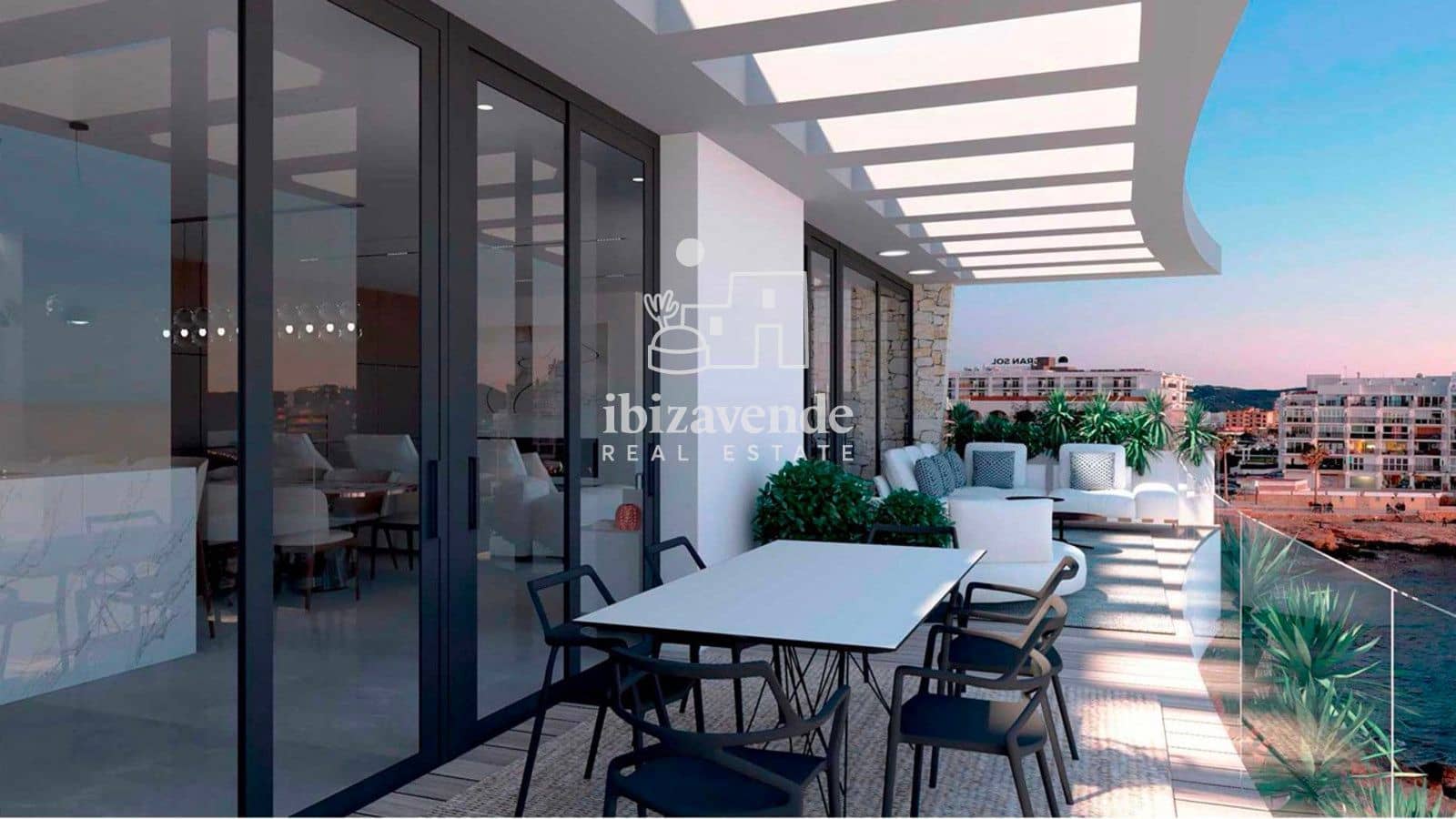 2 bedroom Flat for sale in Cala Gracio with pool garage - € 410,000 (Ref: 9519334)