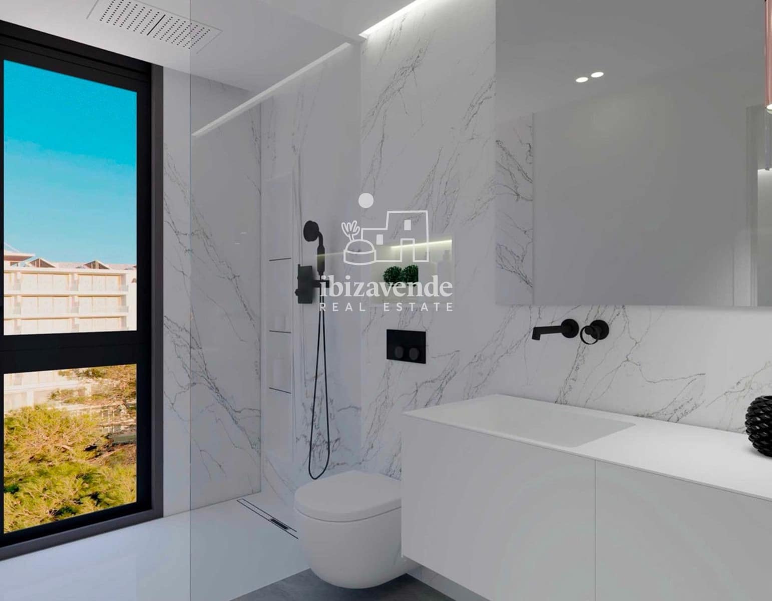 2 bedroom Flat for sale in Cala Gracio with pool garage - € 410,000 (Ref: 9519334)