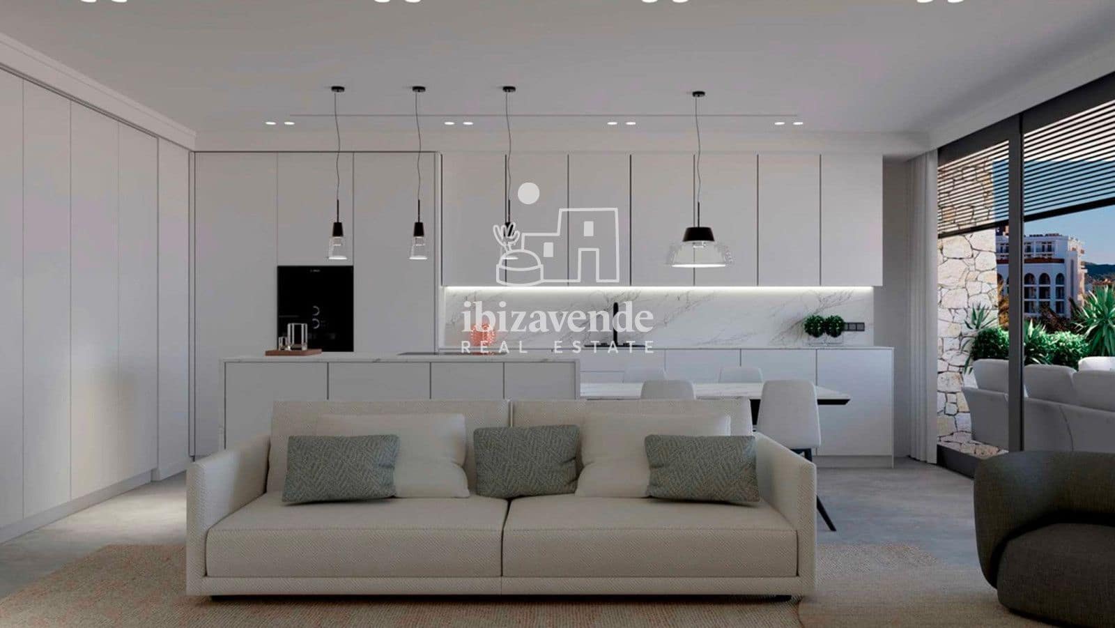 1 soveværelse Lejlighed til salg i Cala Gracio med swimmingpool garage - € 530.000 (Ref: 9519335)