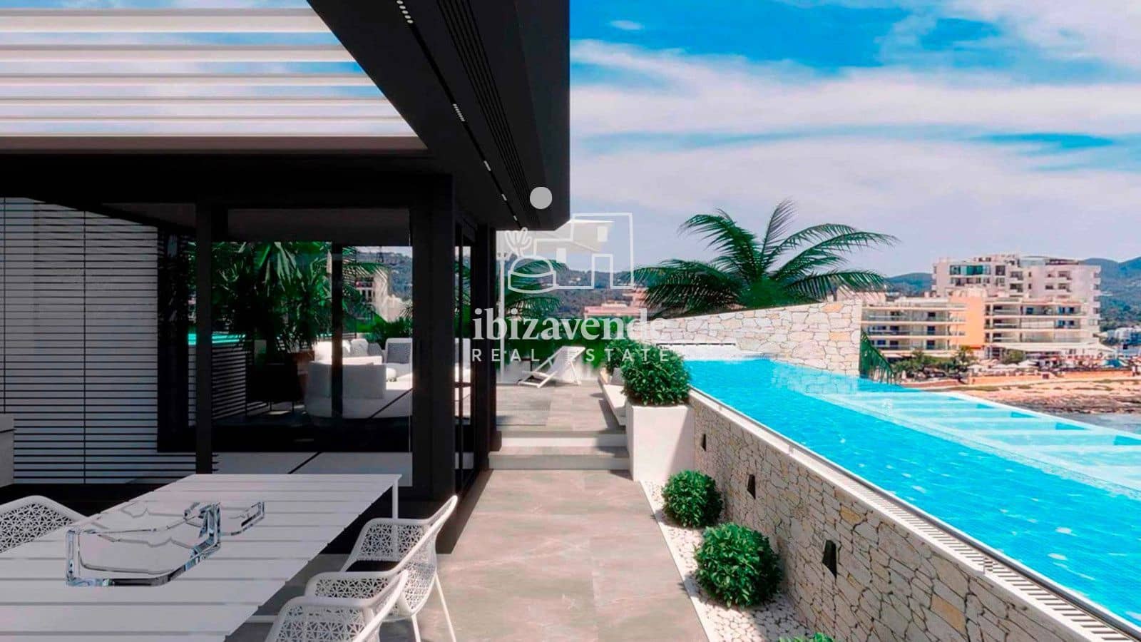 1 soveværelse Lejlighed til salg i Cala Gracio med swimmingpool garage - € 530.000 (Ref: 9519335)