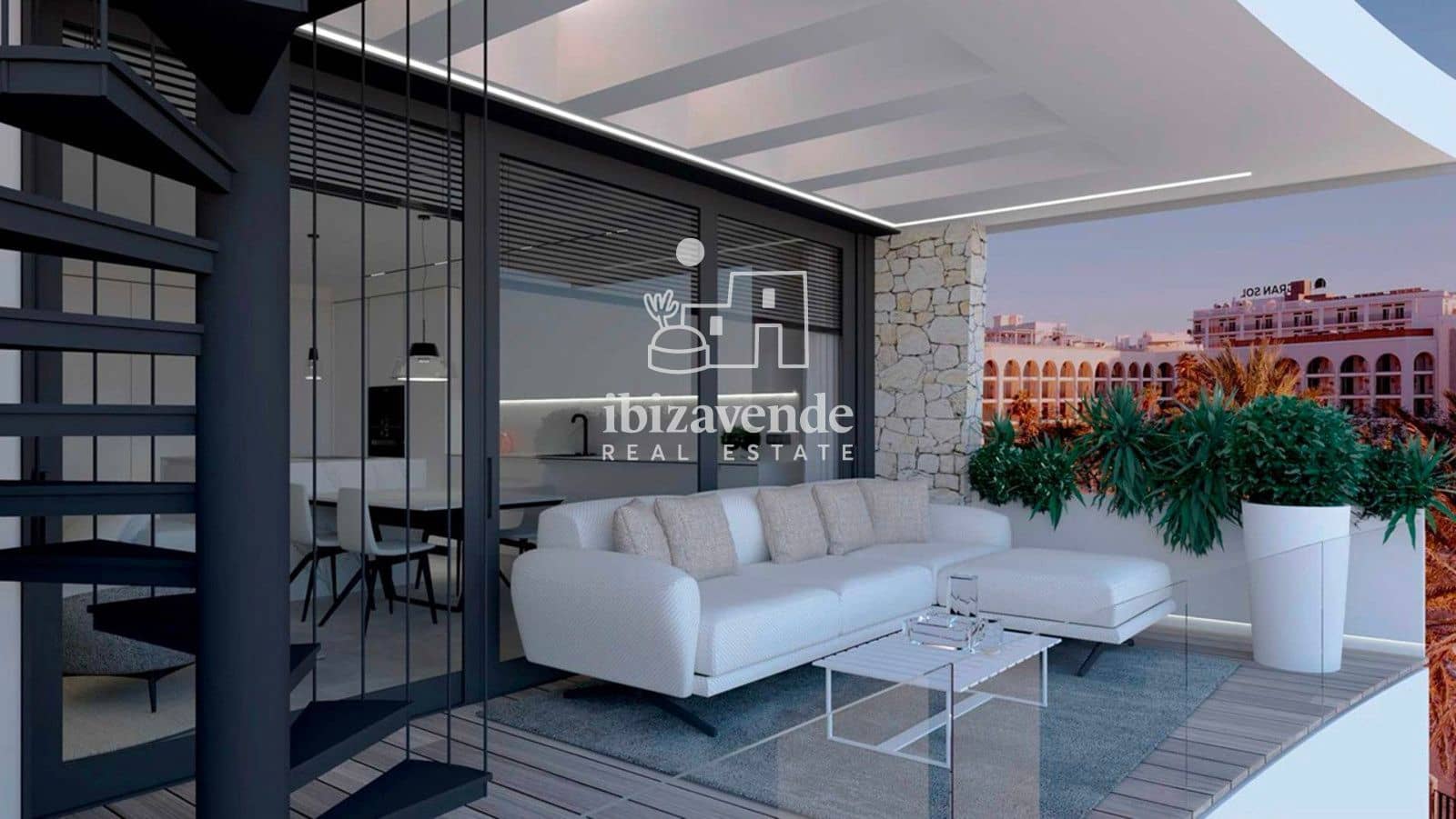 1 soveværelse Lejlighed til salg i Cala Gracio med swimmingpool garage - € 530.000 (Ref: 9519335)