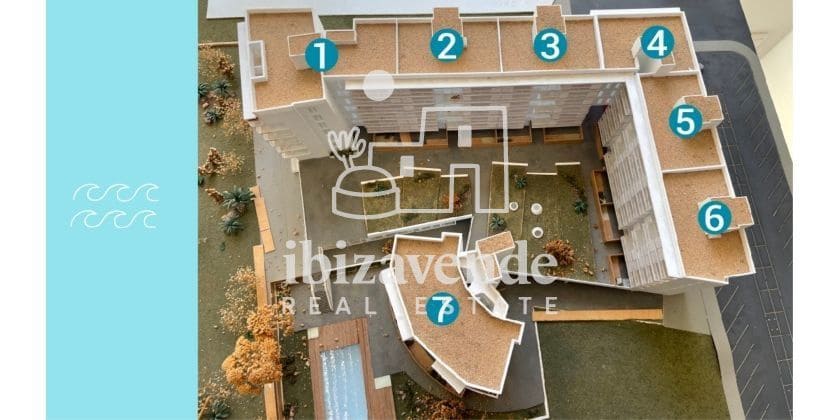 2 slaapkamer Flat te huur in Ibiza dorp met zwembad - € 6.000 (Ref: 9519395)