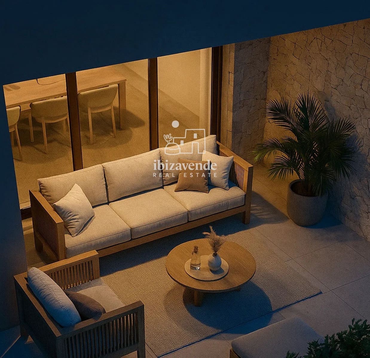 2 soverom Penthouse til salgs i Sant Antoni de Portmany med svømmebasseng garasje - € 685 000 (Ref: 9532821)