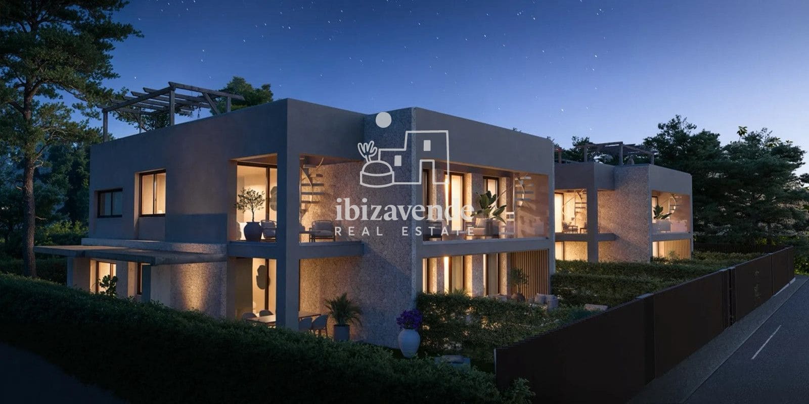 2 soverom Penthouse til salgs i Sant Antoni de Portmany med svømmebasseng garasje - € 685 000 (Ref: 9532821)