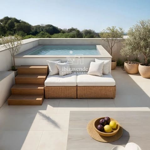 2 soveværelse Penthouse til salg i Sant Antoni de Portmany med swimmingpool garage - € 695.000 (Ref: 9532822)