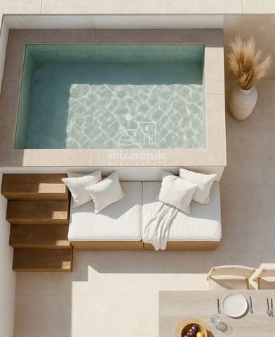 2 quarto Penthouse para venda em Sant Antoni de Portmany com piscina garagem - 685 000 € (Ref: 9532824)