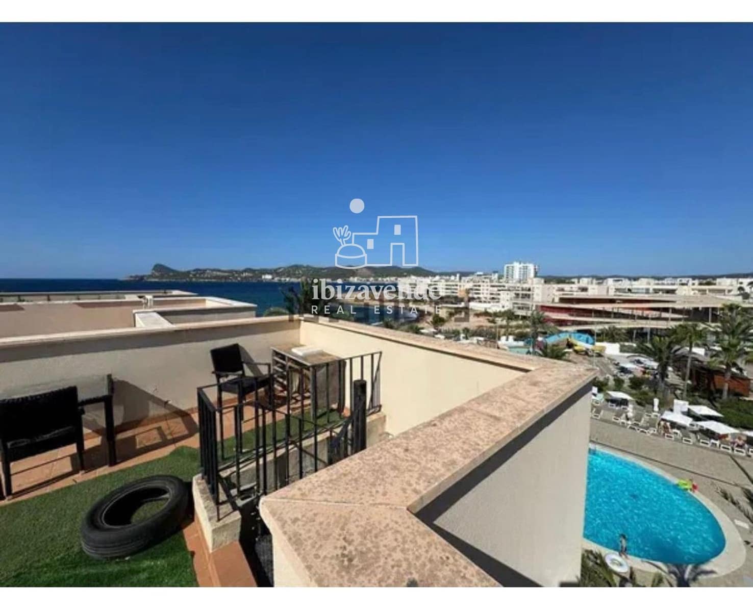 2 soverom Leilighet til leie i Sant Antoni de Portmany med svømmebasseng garasje - € 6 000 (Ref: 9539737)