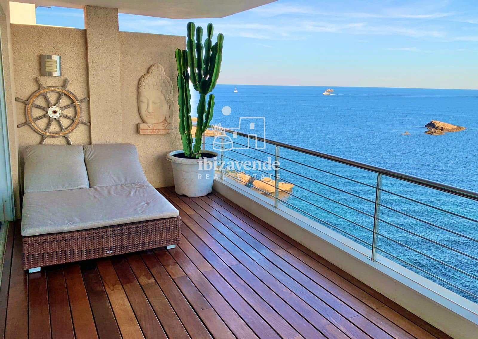 2 sovrum Lägenhet att hyra i Ibiza stad med garage - 4 000 € (Ref: 9652861)