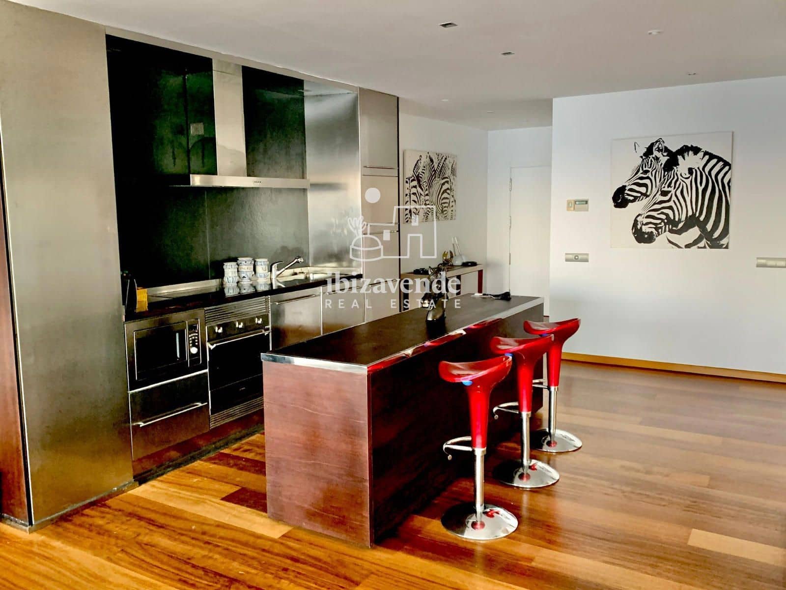 2 sovrum Lägenhet att hyra i Ibiza stad med garage - 4 000 € (Ref: 9652861)