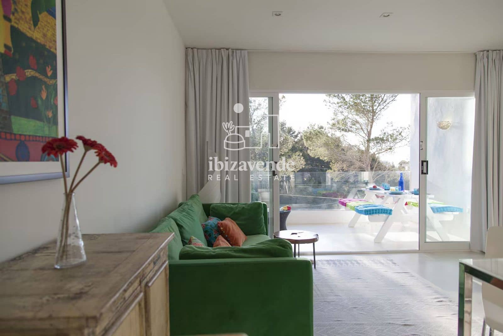 2 bedroom Flat for sale in Cala Vadella with pool - € 585,000 (Ref: 9716625)