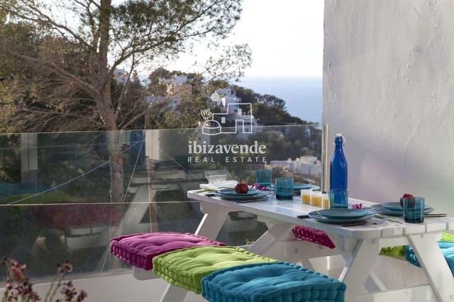 2 makuuhuone Asunto myytävänä paikassa Cala Vadella, San Jose / Sant Josep de Sa Talaia mukana uima-altaan - 585 000 € (Ref: 9716625)