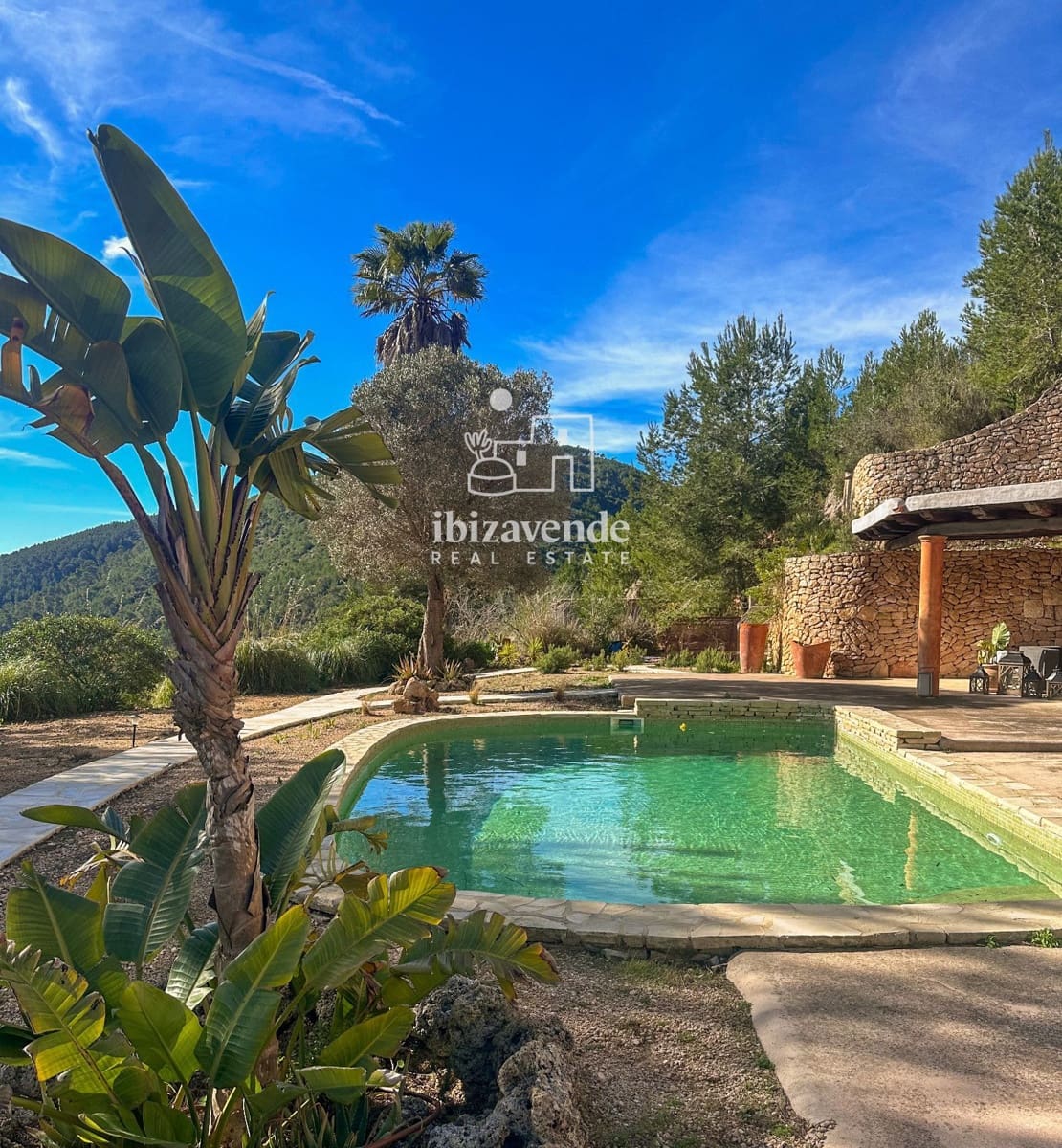 3 makuuhuone Huvila vuokrattavana paikassa Sant Joan de Labritja mukana uima-altaan - 10 000 € (Ref: 9778598)