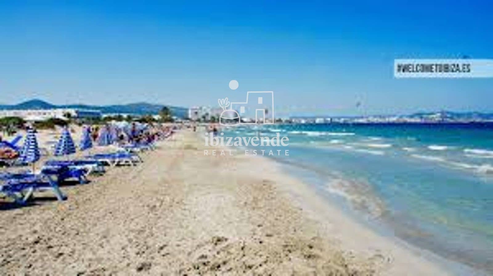 3 Zimmer Wohnung zu vermieten in Ibiza / Eivissa Stadt mit Pool Garage - 4.500 € (Ref: 9798289)