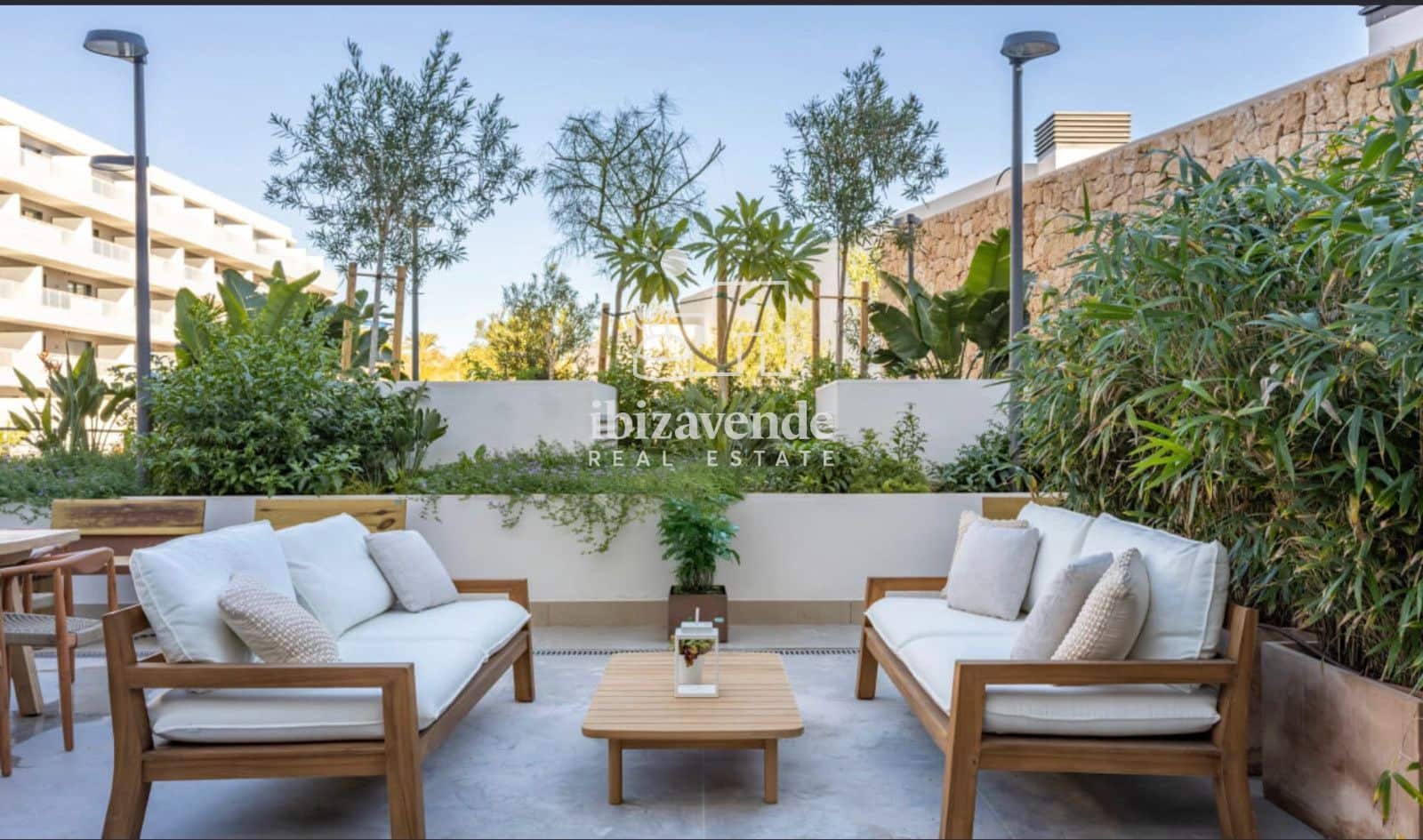 3 Zimmer Wohnung zu vermieten in Ibiza / Eivissa Stadt mit Pool Garage - 4.500 € (Ref: 9798289)