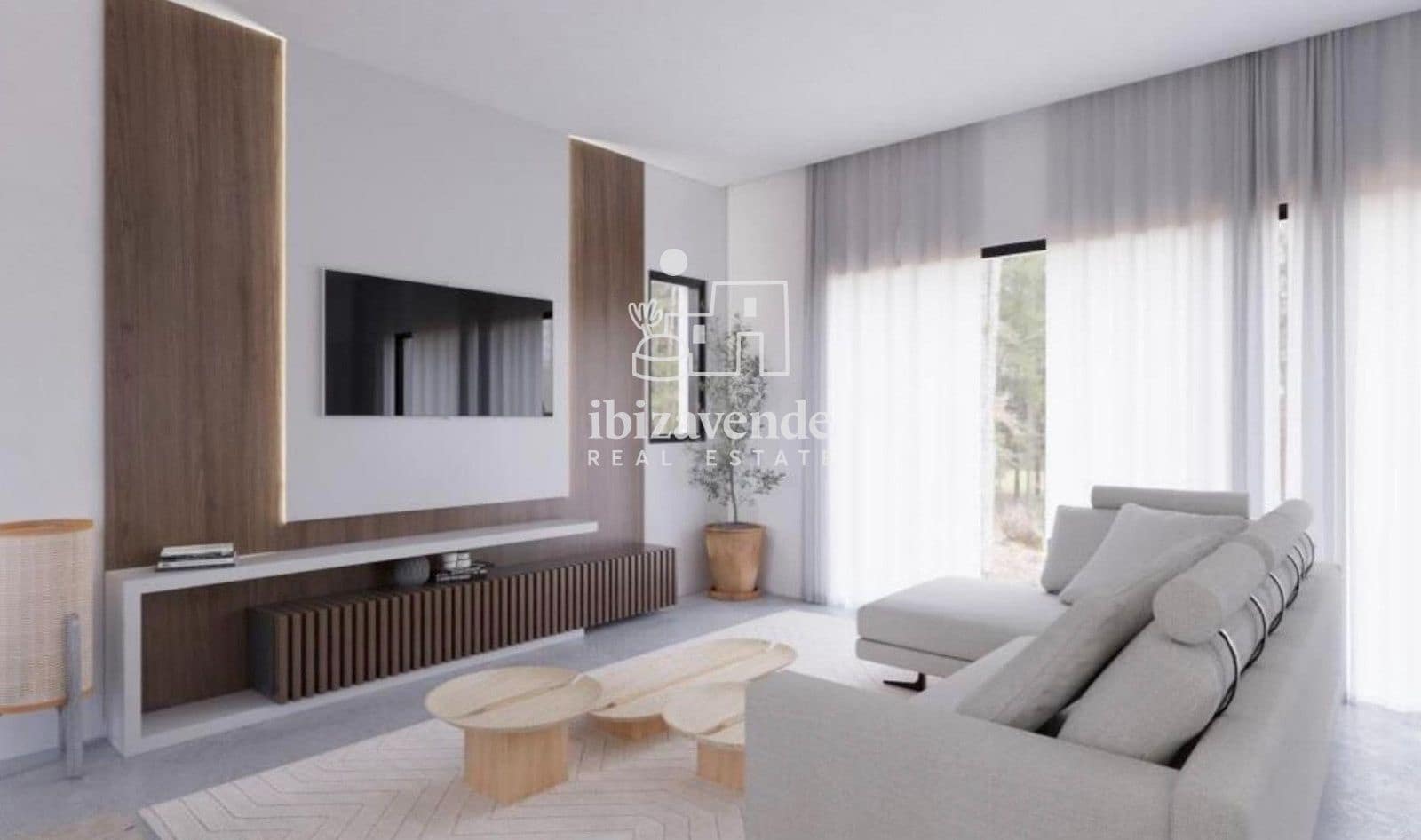 3 quarto Casa em Banda para venda em Ibiza / Eivissa cidade com piscina garagem - 1 600 000 € (Ref: 9911832)