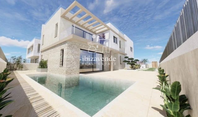 3 quarto Casa em Banda para venda em Ibiza / Eivissa cidade com piscina garagem - 1 600 000 € (Ref: 9911832)