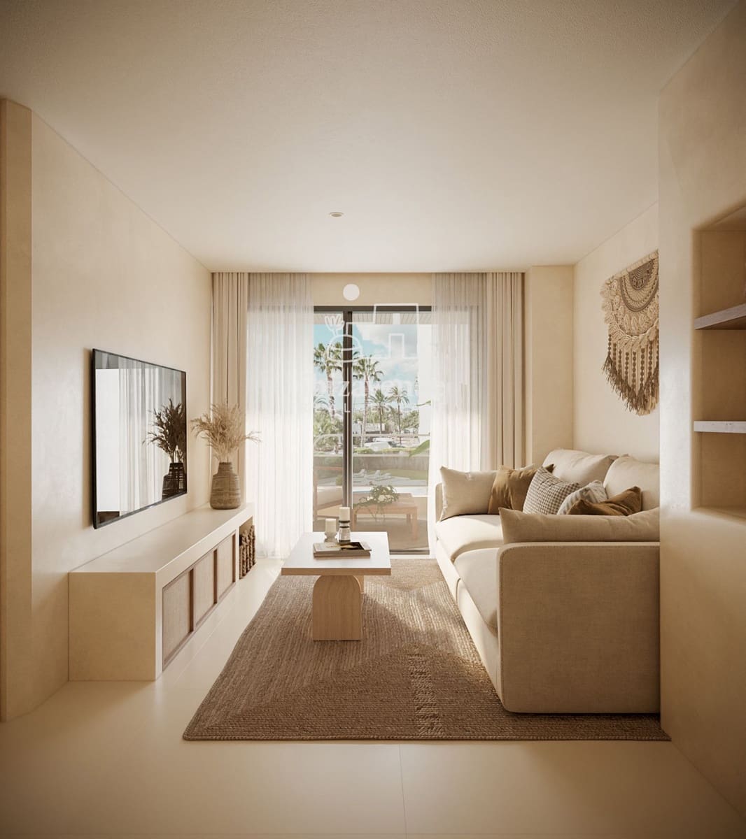 2 Zimmer Wohnung zu verkaufen in Ibiza / Eivissa Stadt mit Pool - 895.000 € (Ref: 9916349)