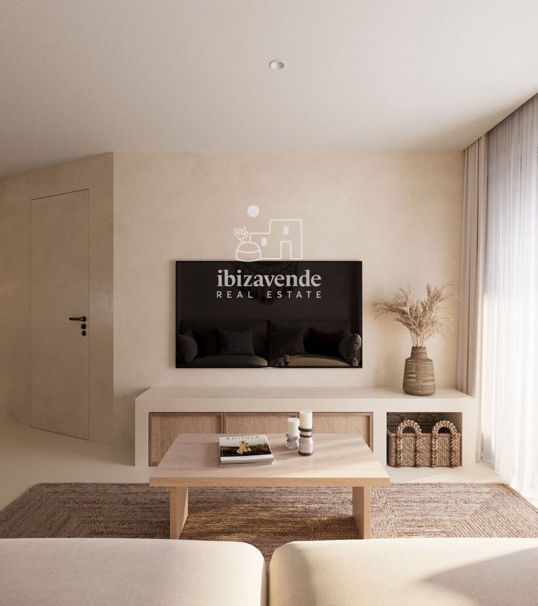 2 Zimmer Wohnung zu verkaufen in Ibiza / Eivissa Stadt mit Pool - 895.000 € (Ref: 9916349)
