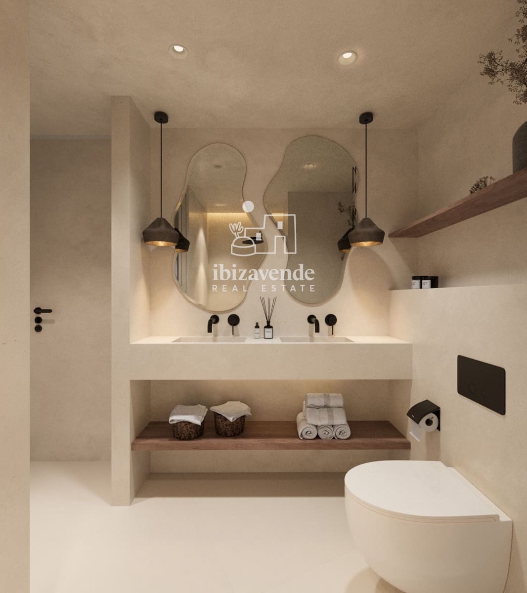 2 Zimmer Wohnung zu verkaufen in Ibiza / Eivissa Stadt mit Pool - 895.000 € (Ref: 9916349)