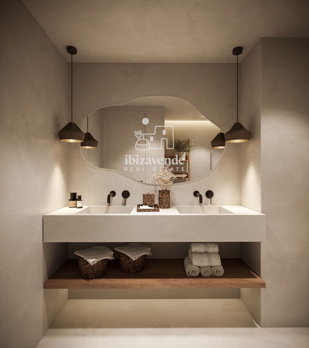 2 Zimmer Wohnung zu verkaufen in Ibiza / Eivissa Stadt mit Pool - 895.000 € (Ref: 9916349)