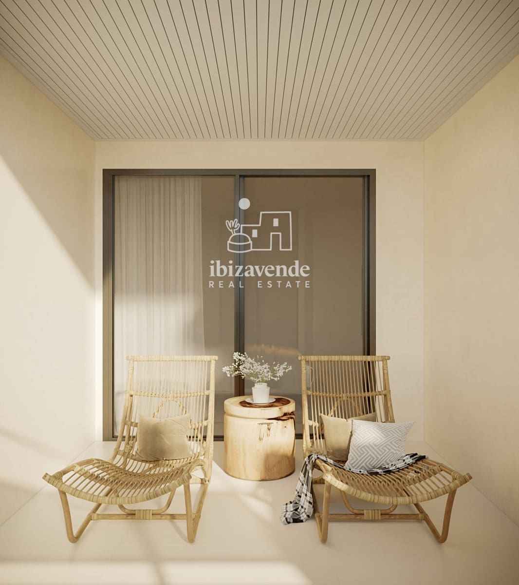 2 Zimmer Wohnung zu verkaufen in Ibiza / Eivissa Stadt mit Pool - 895.000 € (Ref: 9916349)