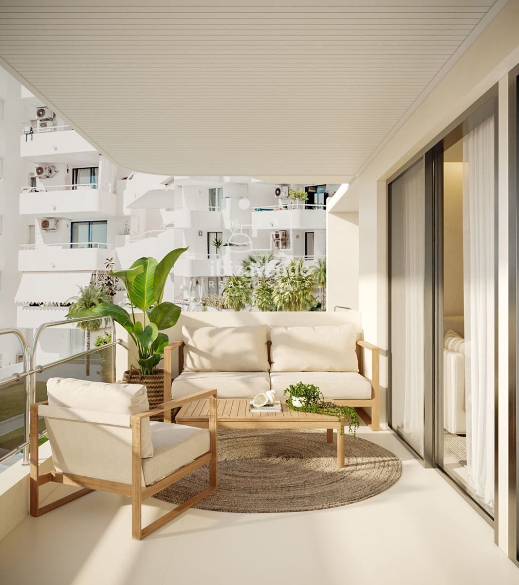 2 Zimmer Wohnung zu verkaufen in Ibiza / Eivissa Stadt mit Pool - 895.000 € (Ref: 9916349)