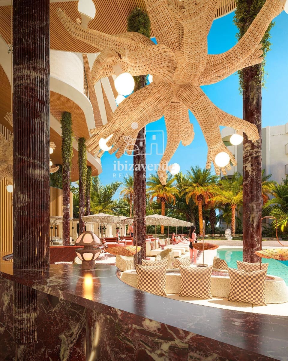 1 sypialnia Penthouse na sprzedaż w Miasto Ibiza / Eivissa z basenem garażem - 3 020 909 € (Ref: 9950132)