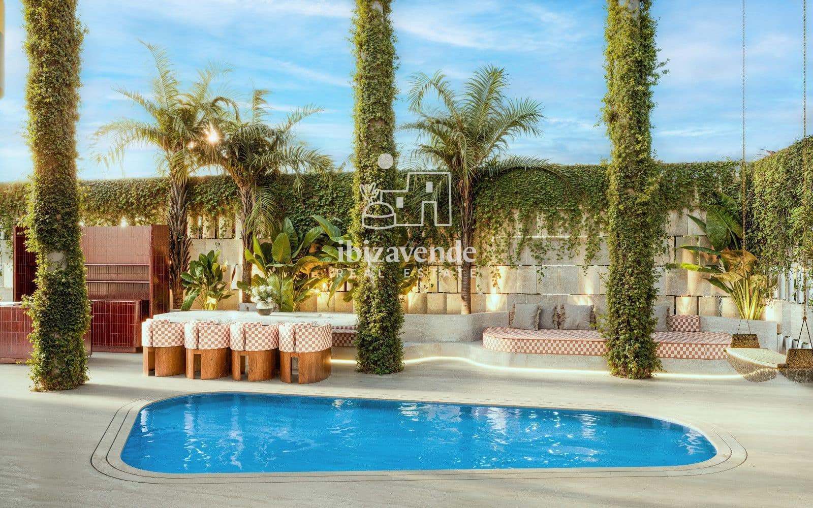 1 sypialnia Penthouse na sprzedaż w Miasto Ibiza / Eivissa z basenem garażem - 3 020 909 € (Ref: 9950132)