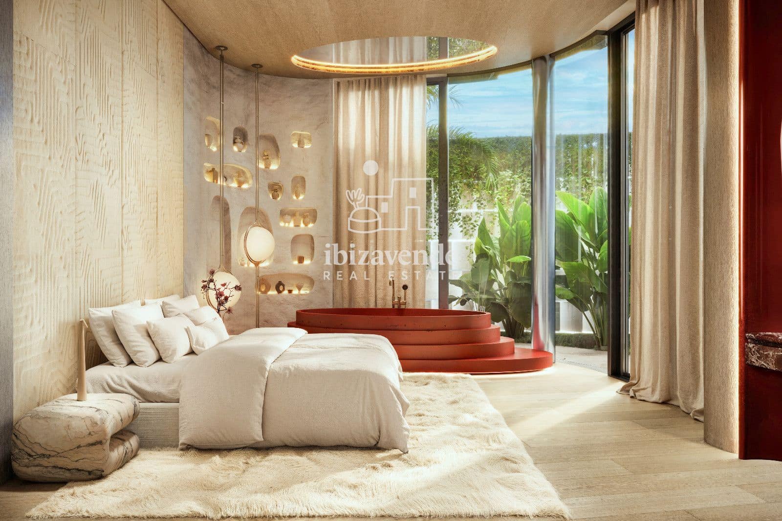 1 sypialnia Penthouse na sprzedaż w Miasto Ibiza / Eivissa z basenem garażem - 3 020 909 € (Ref: 9950132)