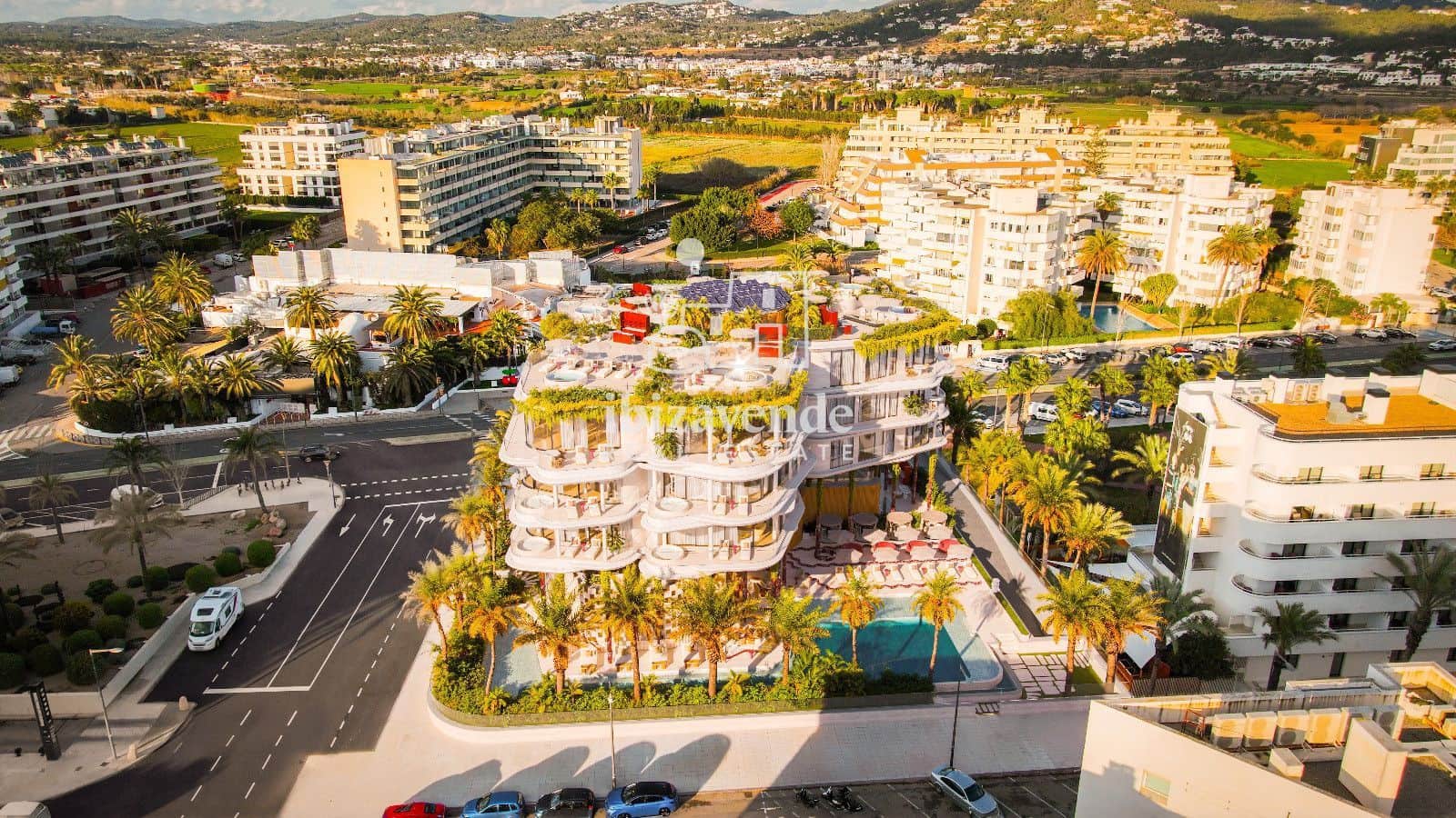 1 sypialnia Penthouse na sprzedaż w Miasto Ibiza / Eivissa z basenem garażem - 3 020 909 € (Ref: 9950132)