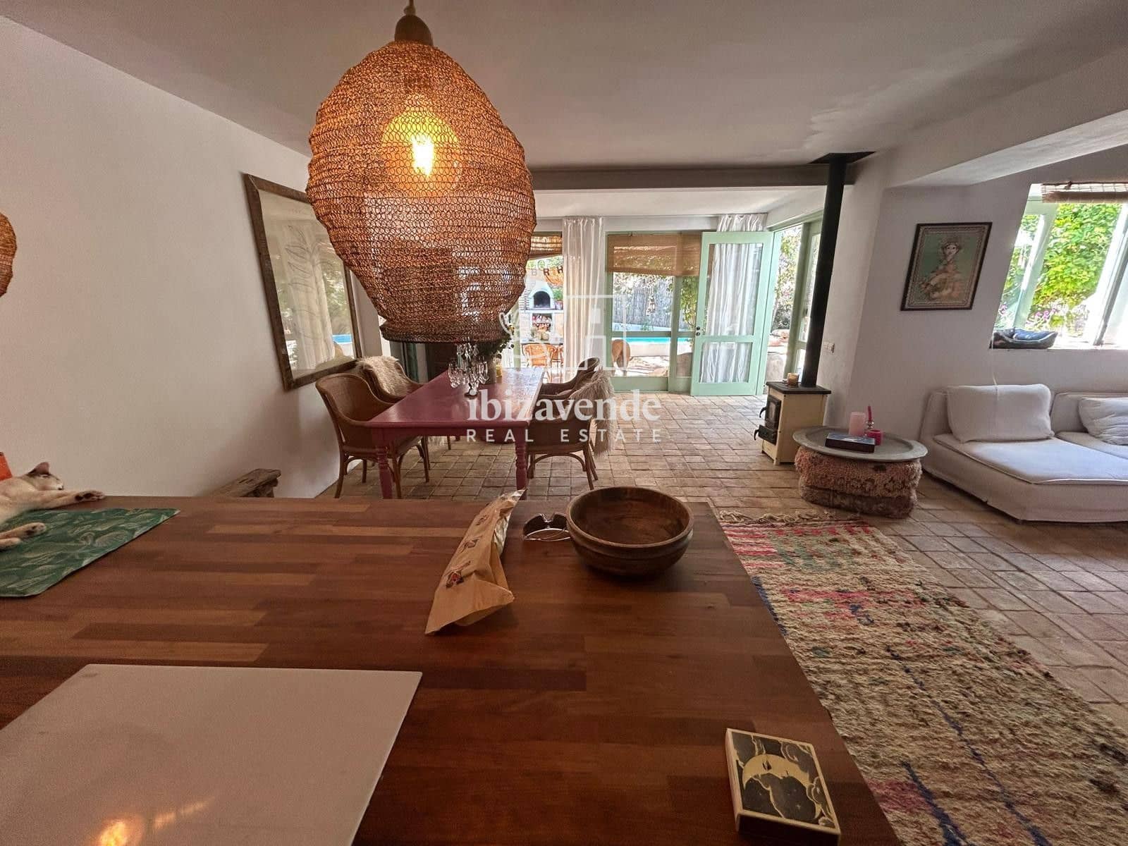 1 sypialnia Willa na sprzedaż w Sant Rafael de Sa Creu z basenem - 1 500 000 € (Ref: 9953051)