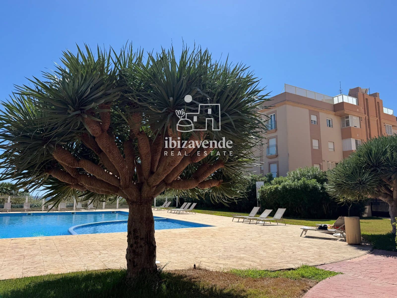 2 bedroom Flat for rent in Ibiza / Eivissa town with pool garage - € 2,200 (Ref: 9996282)