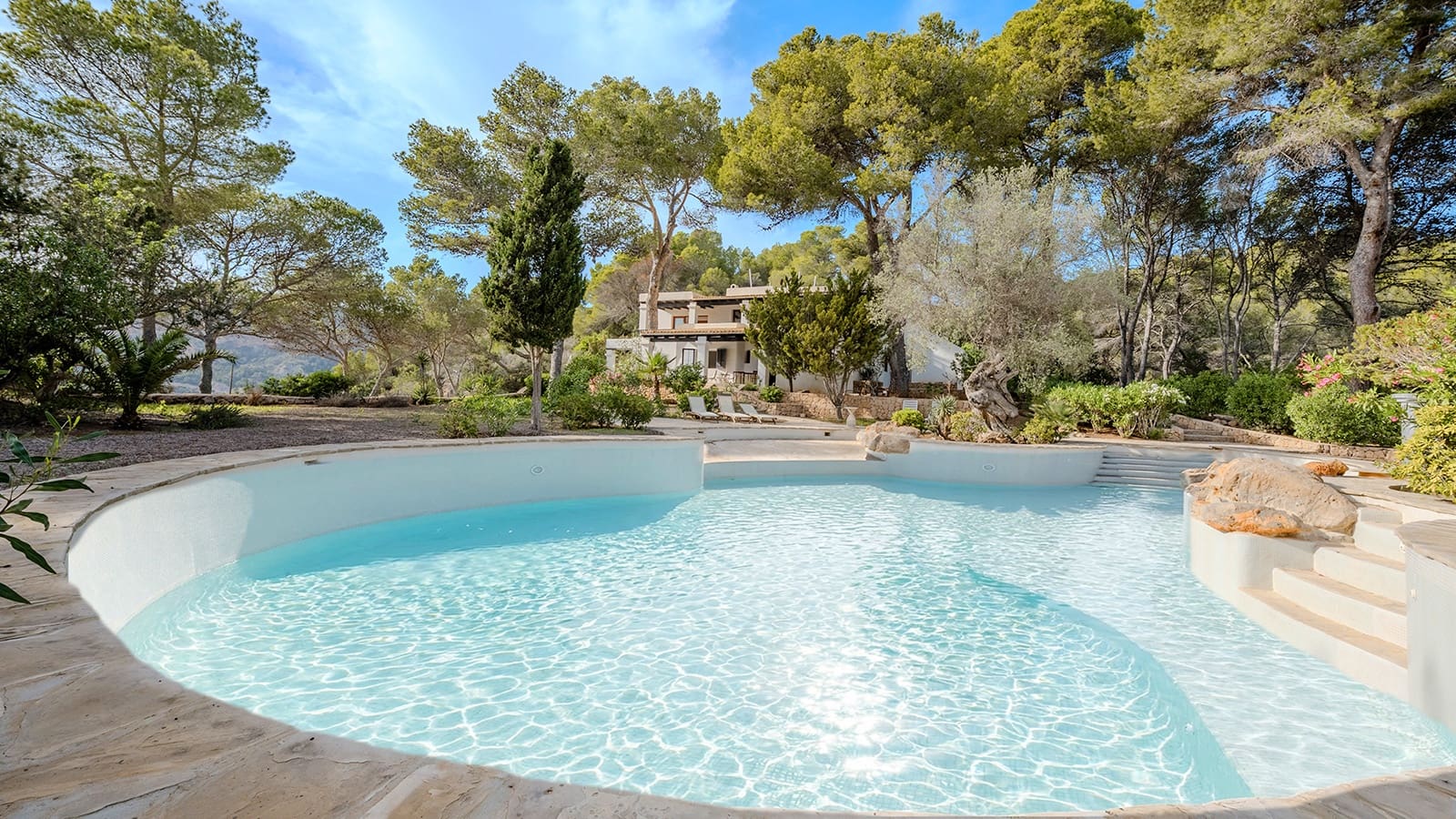 5 sypialnia Willa na sprzedaż w Es Cubells z basenem - 8 500 000 € (Ref: 9450675)