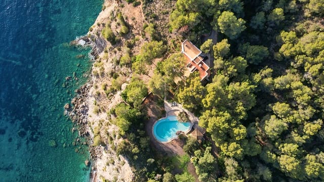 5 sypialnia Willa na sprzedaż w Es Cubells, San Jose / Sant Josep de Sa Talaia z basenem - 8 500 000 € (Ref: 9450675)