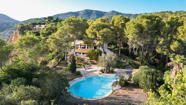 5 sypialnia Willa na sprzedaż w Es Cubells, San Jose / Sant Josep de Sa Talaia z basenem - 8 500 000 € (Ref: 9450675)