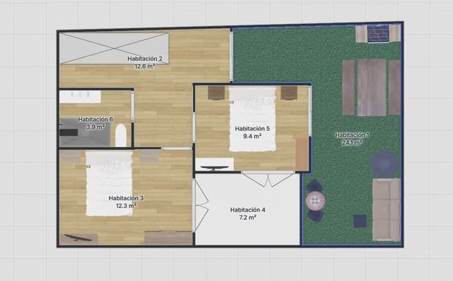 3 soveværelse Byhus til salg i Paiporta - € 212.000 (Ref: 10165302)