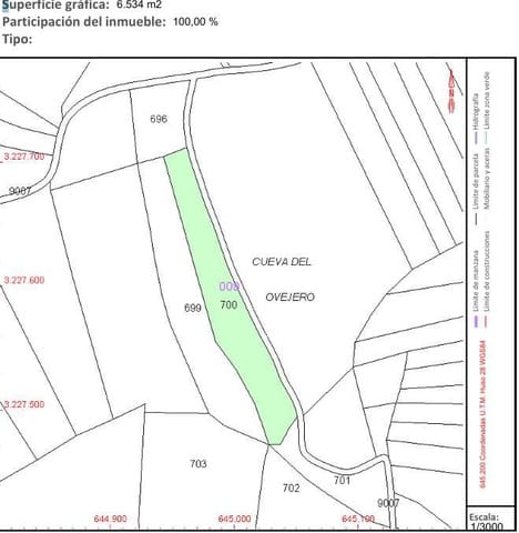 Mark till salu i Haría - 40 000 € (Ref: 9294021)