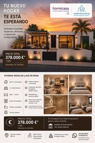 4 soverom Finca/Herregård til salgs i Playa Honda, San Bartolomé med garasje - € 378 000 (Ref: 9976691)