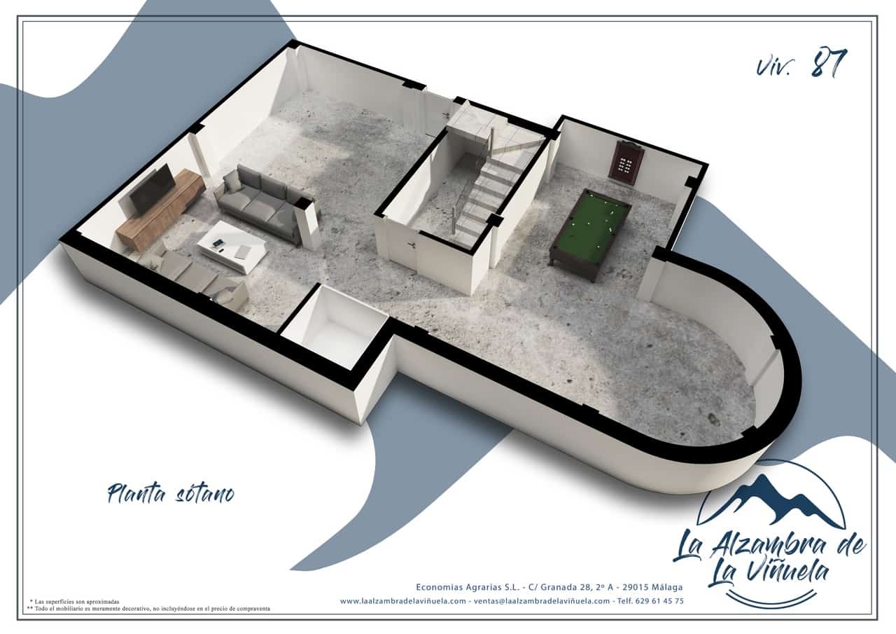 3 soveværelse Villa til salg i Vinuela med garage - € 365.000 (Ref: 6725013)