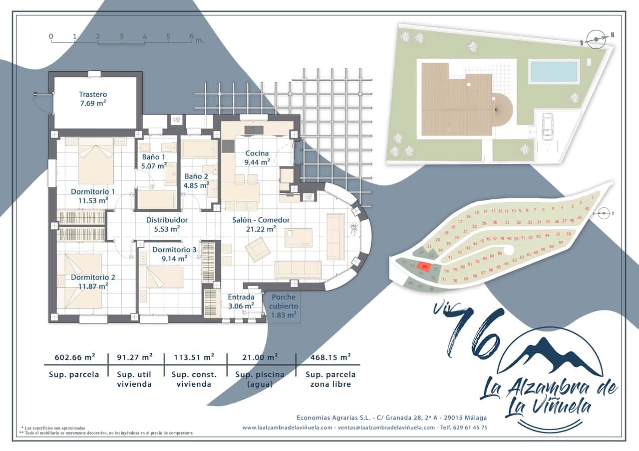 3 soveværelse Villa til salg i Vinuela med garage - € 365.000 (Ref: 6725013)