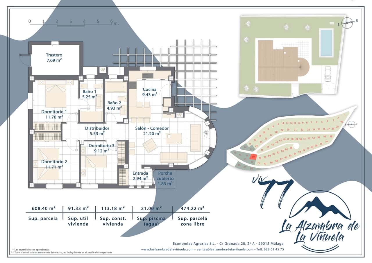 3 soveværelse Villa til salg i Vinuela med garage - € 365.000 (Ref: 6725013)