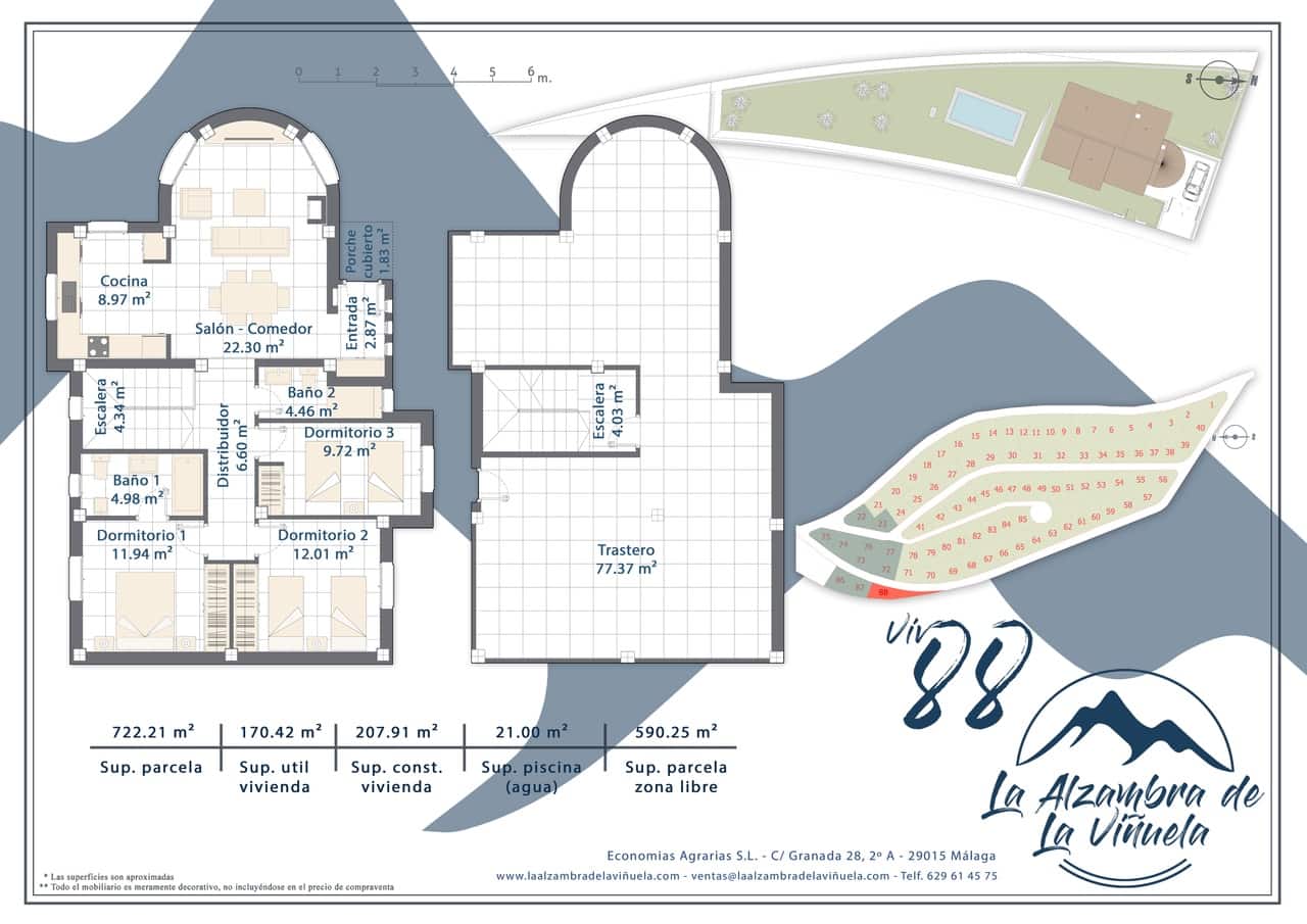 3 soveværelse Villa til salg i Vinuela med garage - € 365.000 (Ref: 6725013)