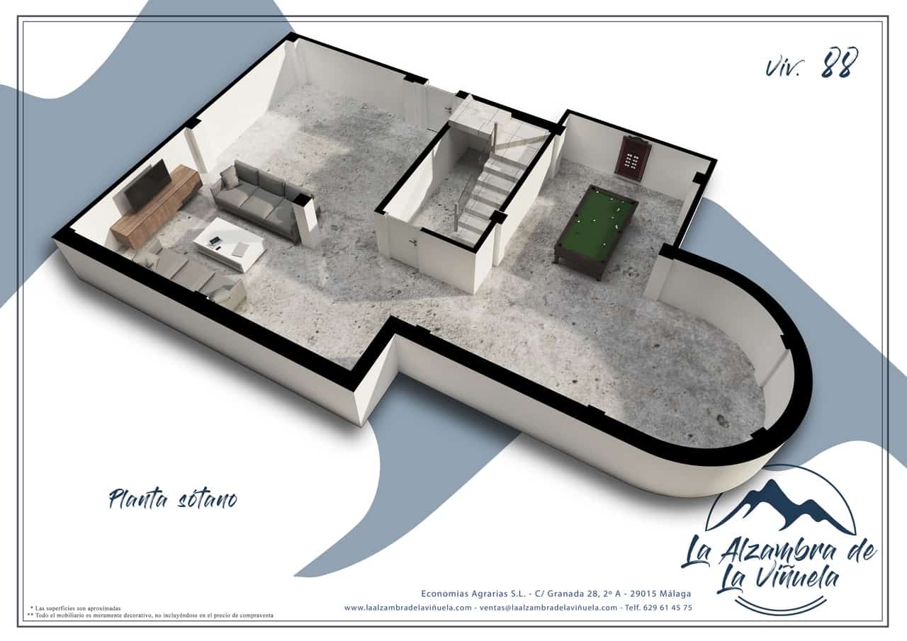 3 chambre Villa/Maison à vendre à Vinuela avec garage - 365 000 € (Ref: 6725013)