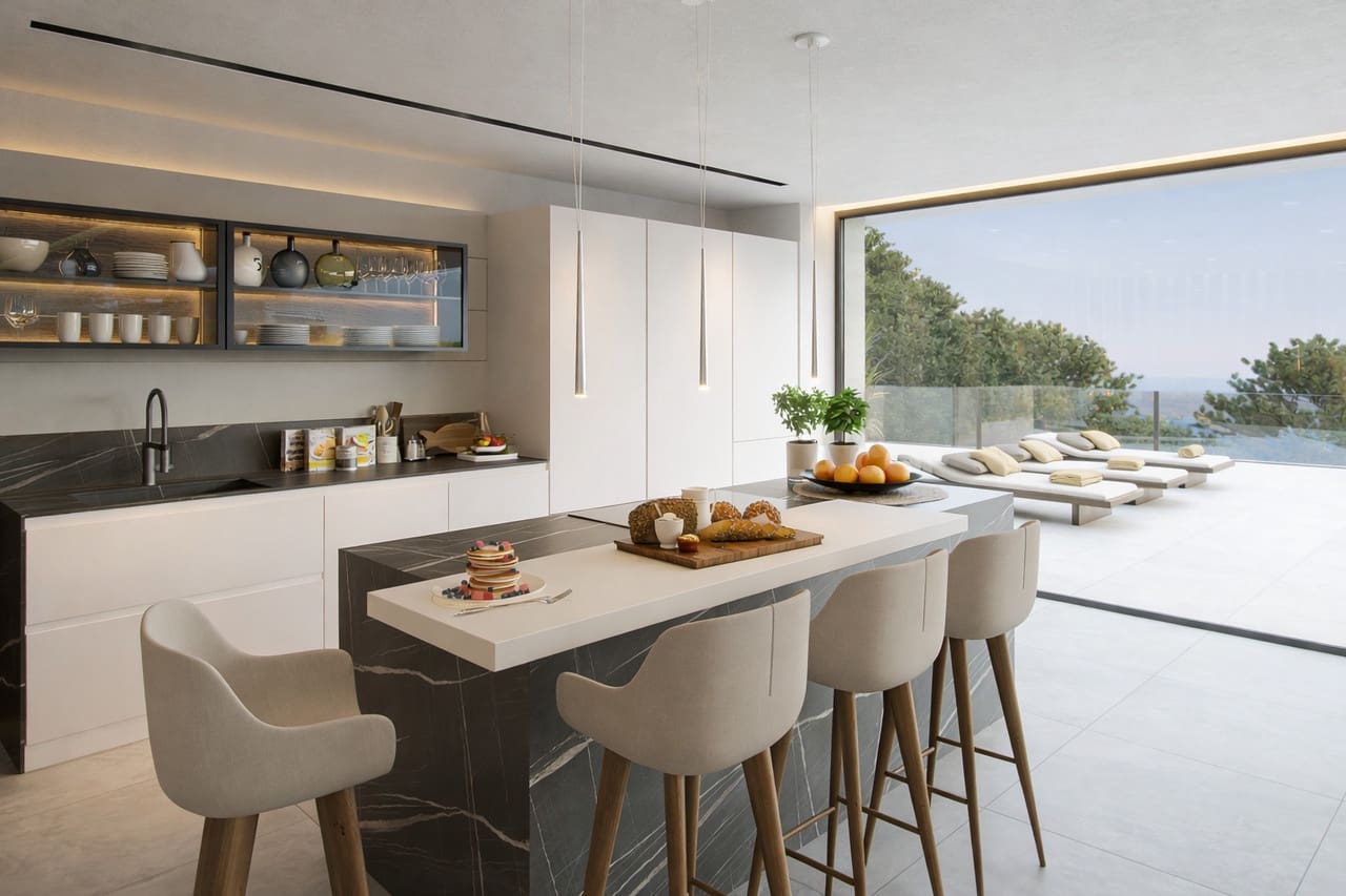 4 sovrum Villa till salu i Malaga stad med pool garage - 3 100 000 € (Ref: 9700091)