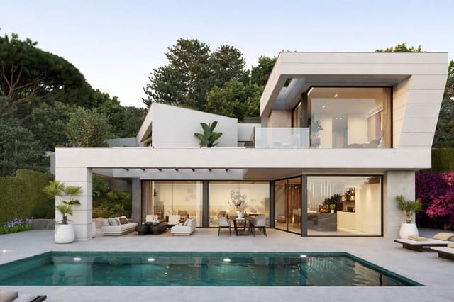4 soverom Villa til salgs i Málaga by med svømmebasseng garasje - € 3 100 000 (Ref: 9700091)